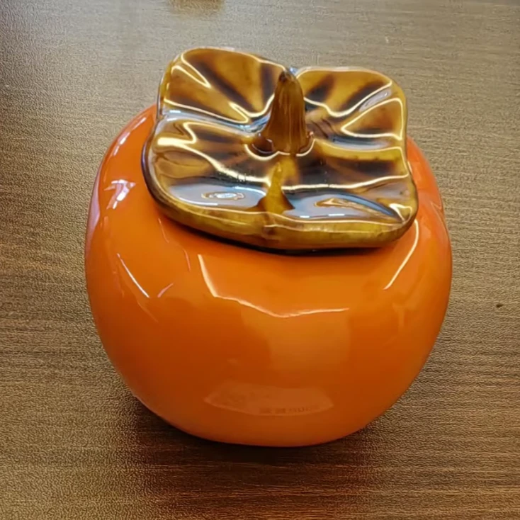 【富贵香】柿子罐香炉 BM0005