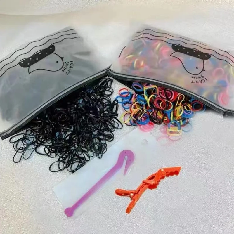 【俏萌宝】儿童编发工具一次性皮筋拆发器区分夹