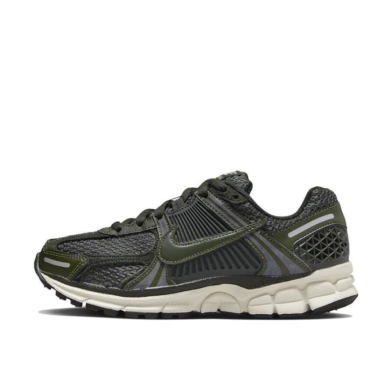 耐克Nike Air Zoom Vomero 5 低帮 复古跑步鞋 黑绿色 FQ8898-325