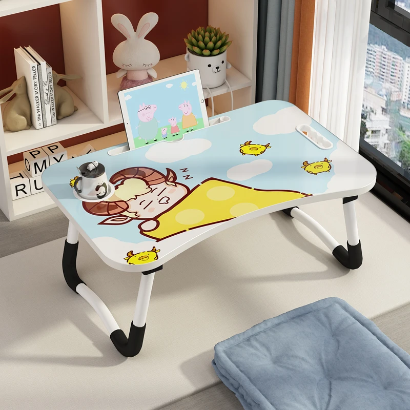 蜗家【星座款】学生宿舍床上折叠桌卧室家用简易飘窗桌寝室上下铺桌