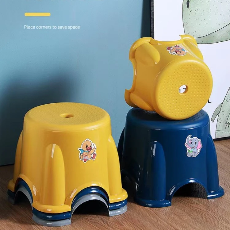 蜗家【推荐】小凳子家用客厅塑料矮凳子儿童宝宝大人板凳浴室换鞋