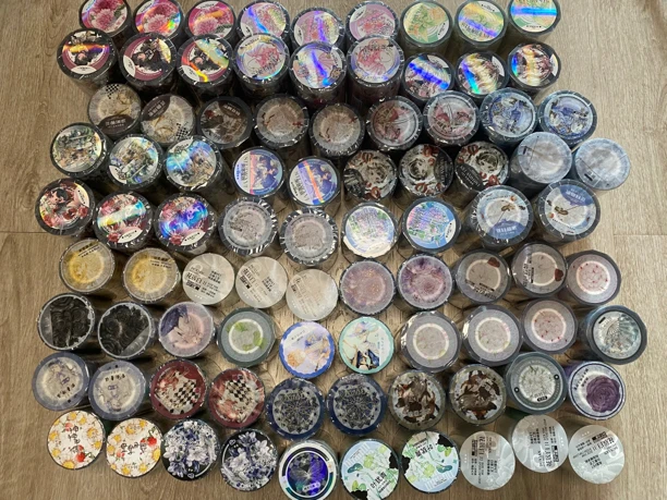 手账胶带贴纸便签--余卷包