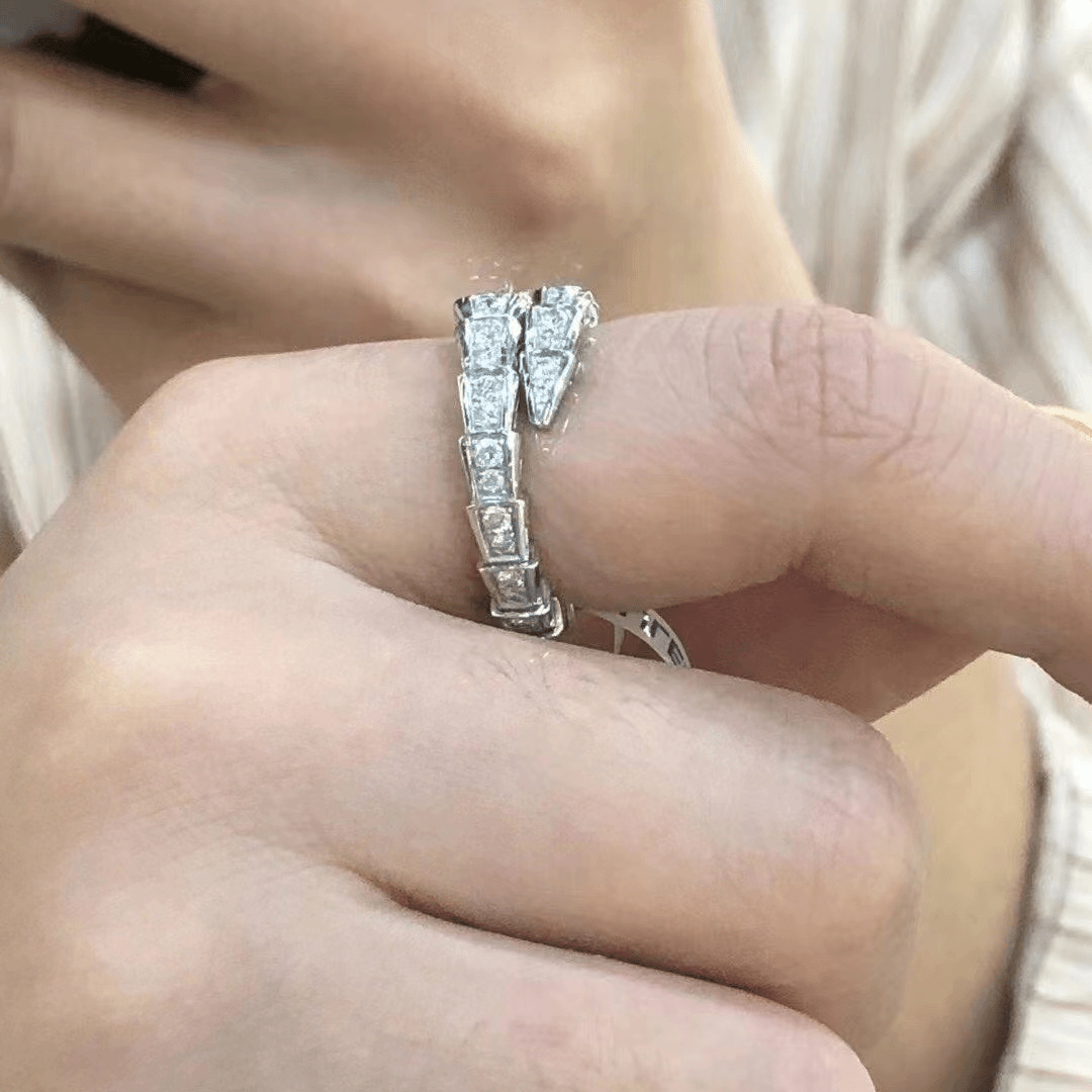 95新 BVLGARI/宝格丽 安洁利田哥戒指/SK0118796