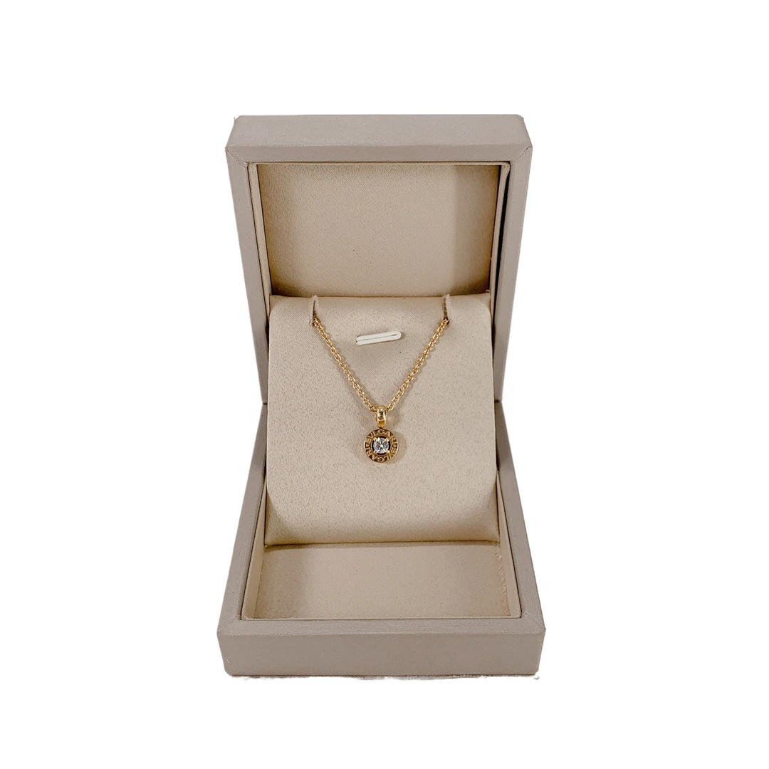 95新 BVLGARI/宝格丽 安洁利严选圆盘系列/SK0113590 项链