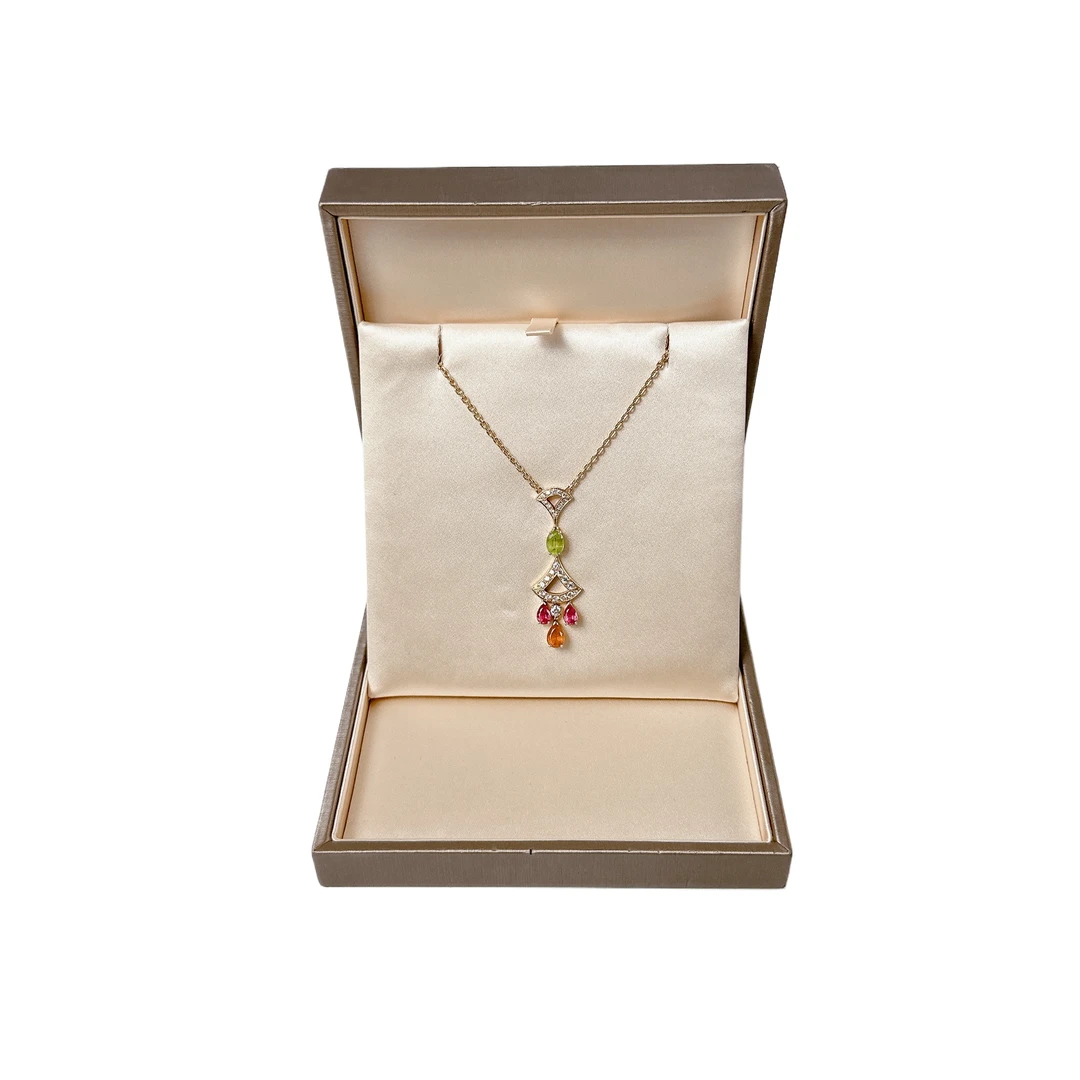 95新 宝格丽 安洁利严选扇子系列/SK0124581 项链