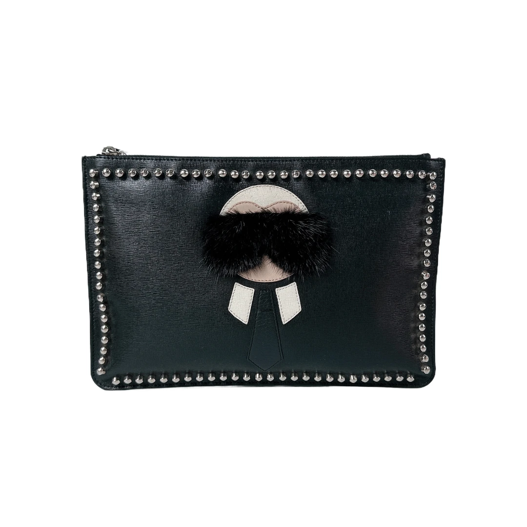 95新 FENDI/芬迪 芬迪 安洁利严选/BK0147406 手拿包