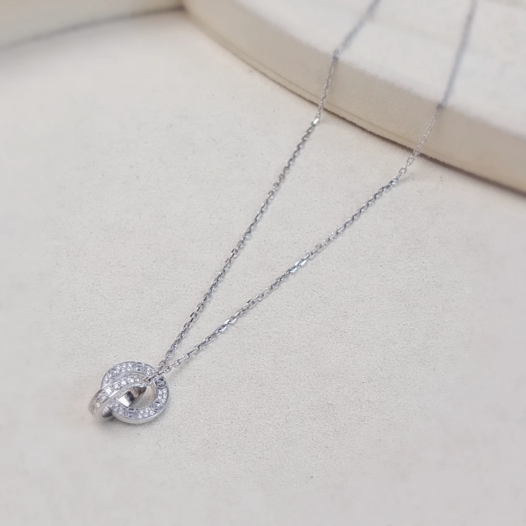 95新 Cartier/卡地亚 全款2w安洁利严选/SK0114995 项链