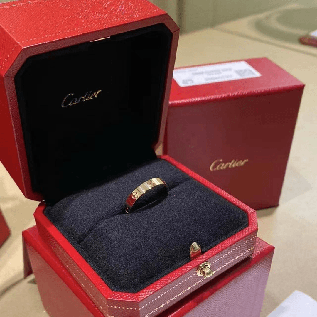 95新 Cartier/卡地亚 安洁利田哥戒指/SK0116773