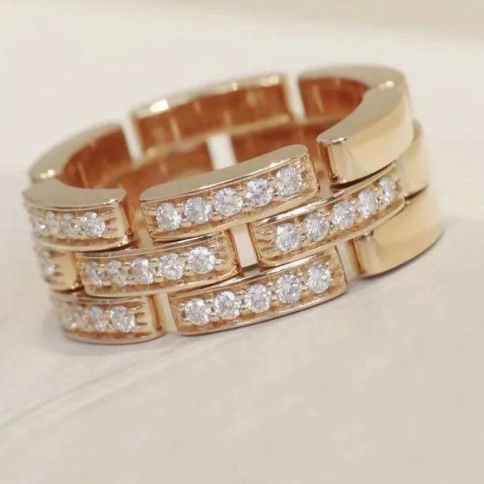 95新  95新 Cartier/卡地亚 安洁利田哥戒指/xl00