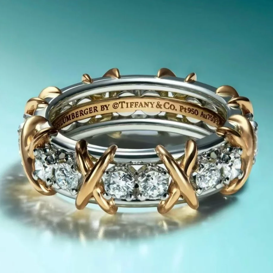99新 Tiffany & Co./蒂芙尼 蒂芙尼 安洁利严选/XL 戒指