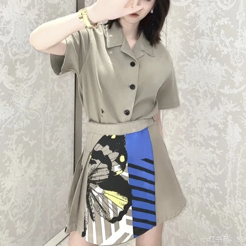 95新 迪奥 安洁利严选/YK0118190 半身裙