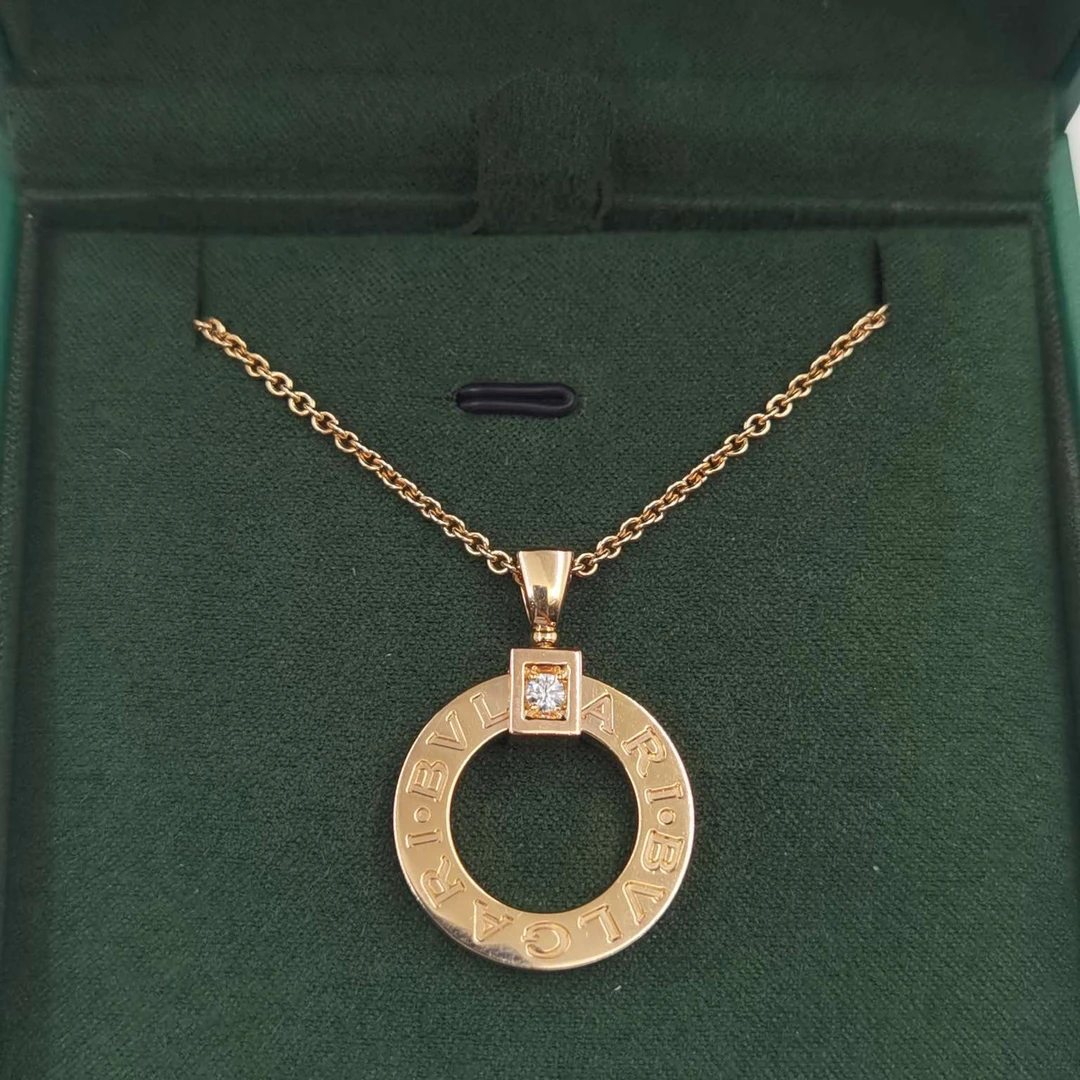 99新 宝格丽 安洁利严选圆盘系列/SK0117487 项链
