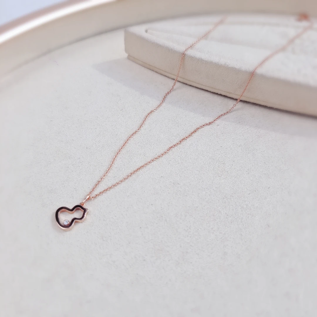 95新 Cartier/卡地亚 安洁利严选葫芦系列/SK0113534 项链