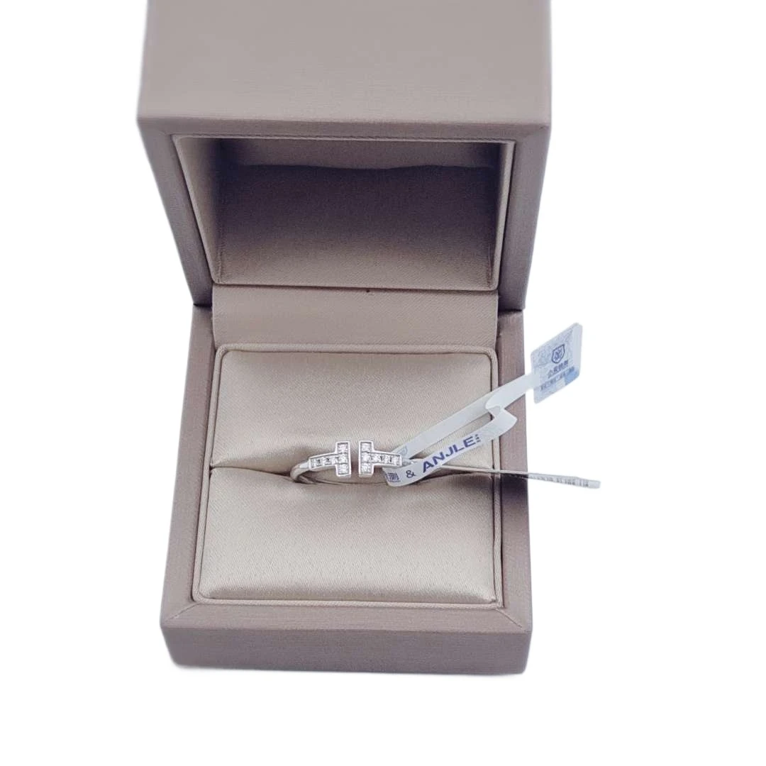 95新 蒂芙尼 安洁利严选微笑系列/SK0123112 戒指