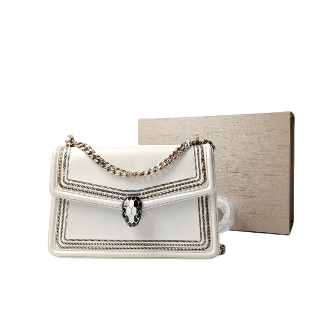 95新 BVLGARI/宝格丽 安洁利严选链条包/YH101925