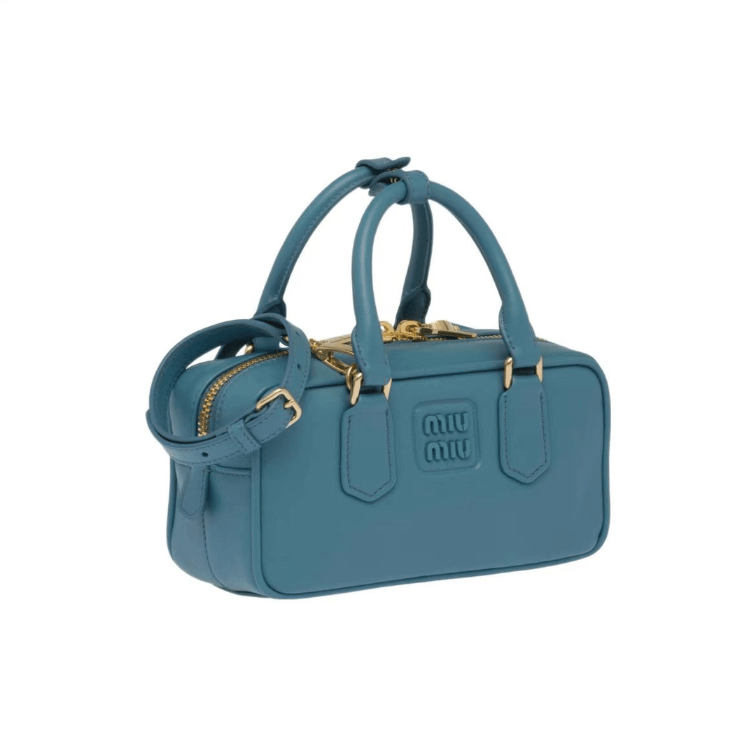 95新 MIU MIU/缪缪 安洁利严选手提斜挎包/BK0136184