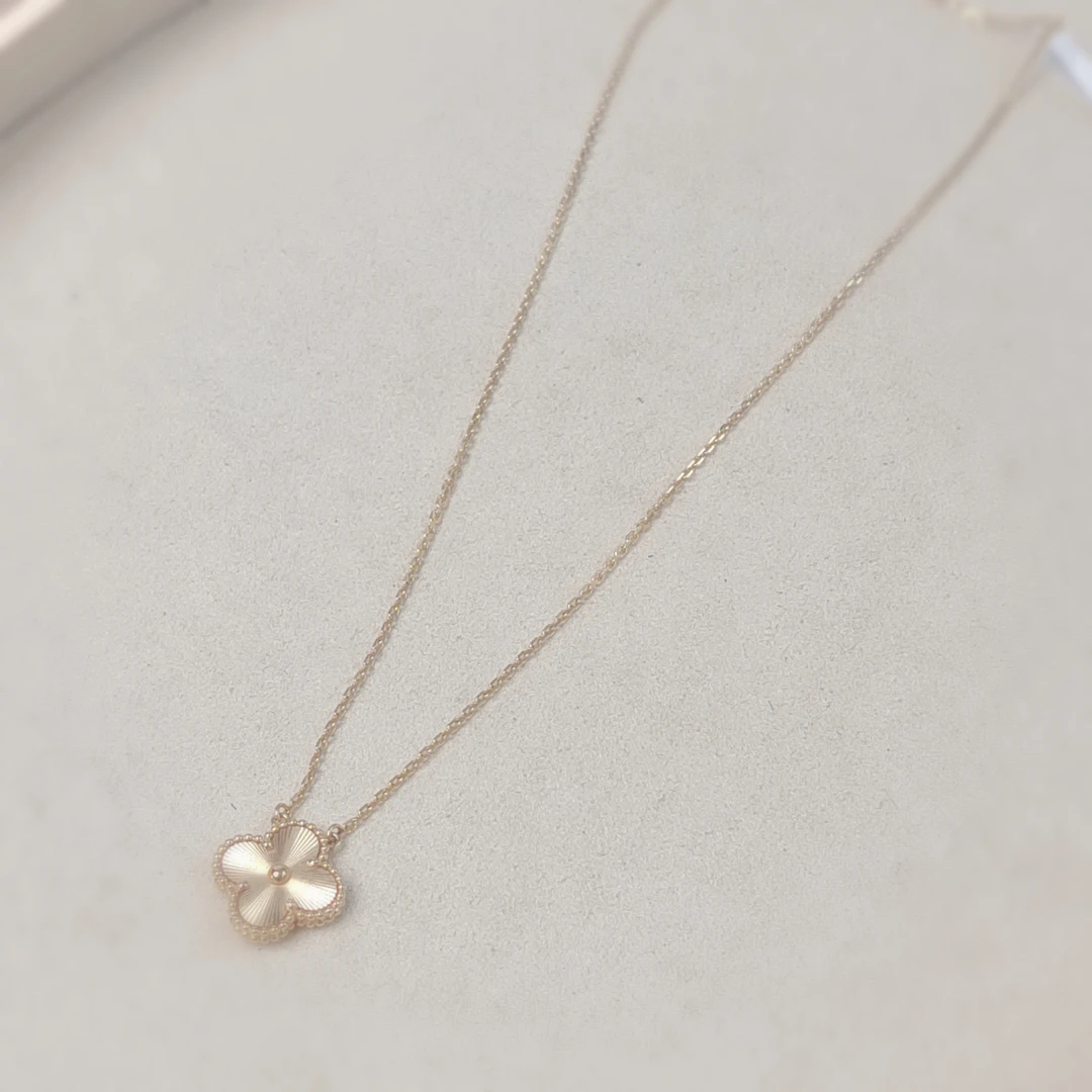 95新 梵克雅宝 安洁利严选四叶幸运系列/SK0117253 项链