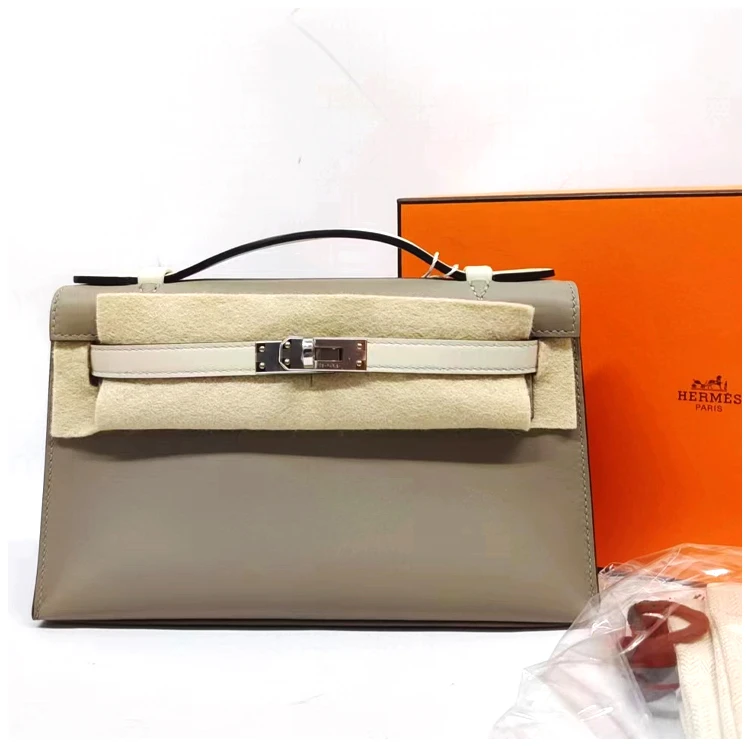 全新未使用 Hermes/爱马仕 安洁利严选手提包/BK0127262