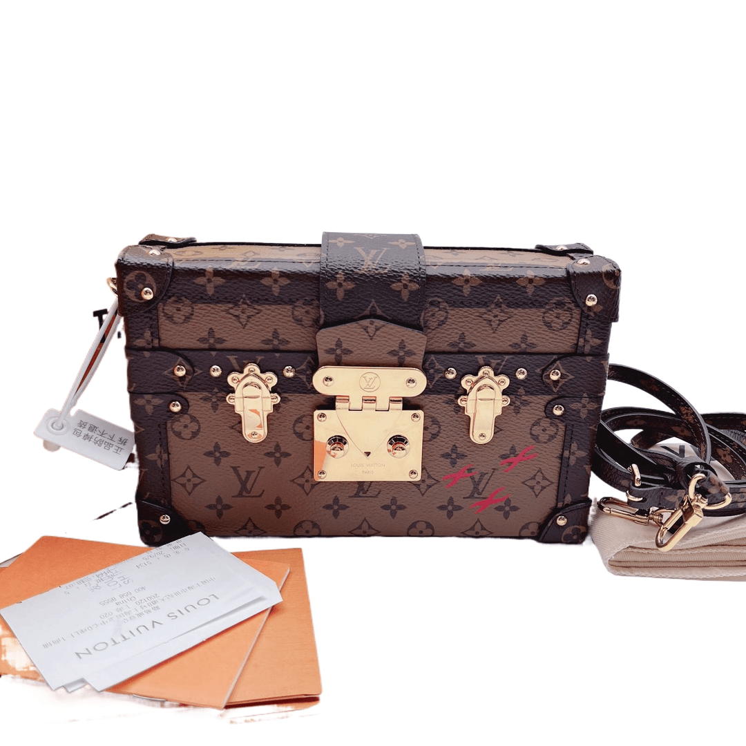99新 LV 安洁利严选小硬箱/BK0141402 斜挎包
