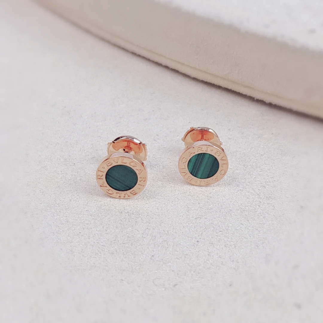 95新 BVLGARI/宝格丽 安洁利严选圆盘系列/SK0111695 耳环