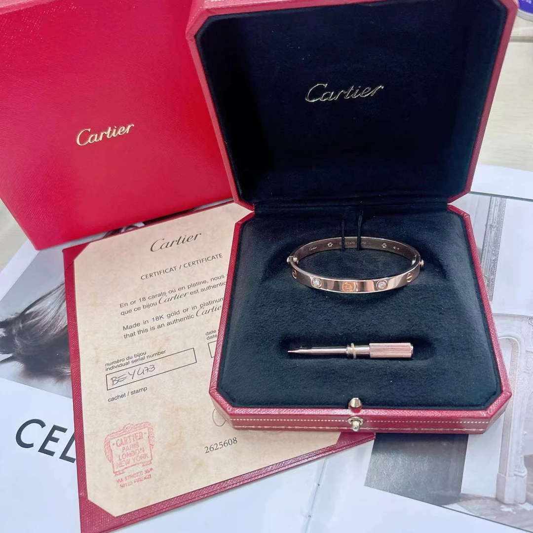 95新 Cartier/卡地亚 安洁利严选手镯/SK0122773