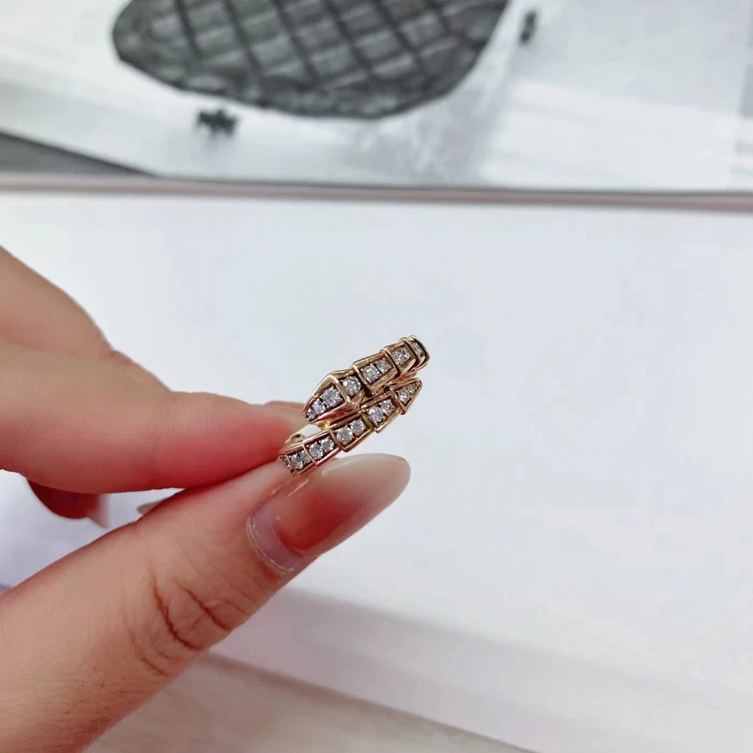 95新 BVLGARI/宝格丽 安洁利田哥戒指/SK0104406
