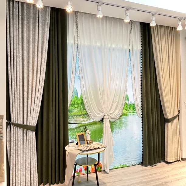 2024新品窗帘雪尼尔大样（5.6米大样）后期按百分之10抵扣