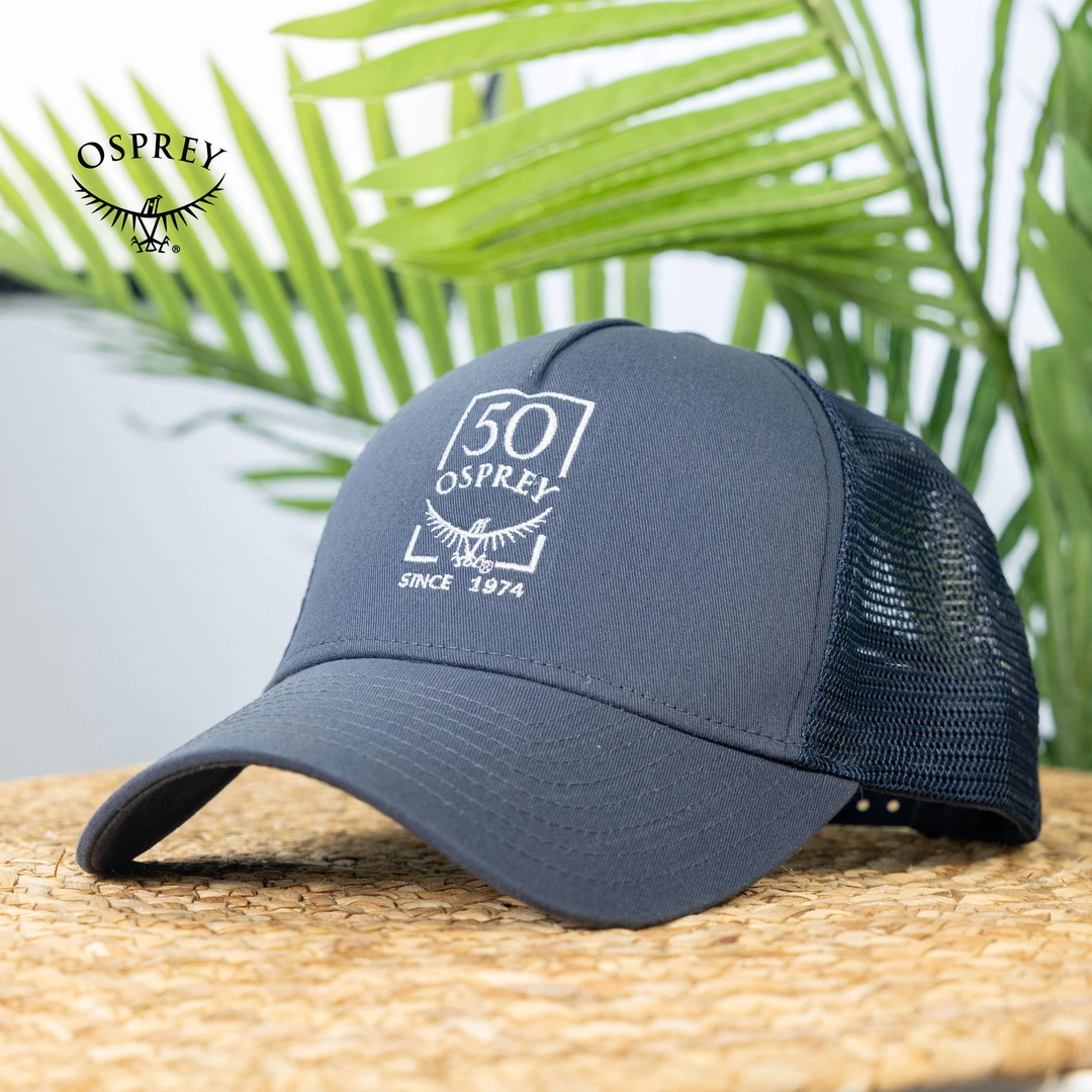 OSPREY 夏季防晒帽速干透气遮阳鸭舌帽风感波粒休闲运动帽通用