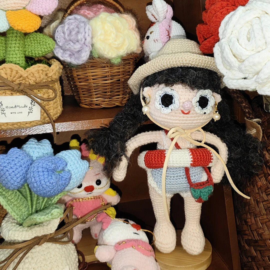 选款专用、手工毛线钩织包、玩偶、饰品，直播间先选款后结米