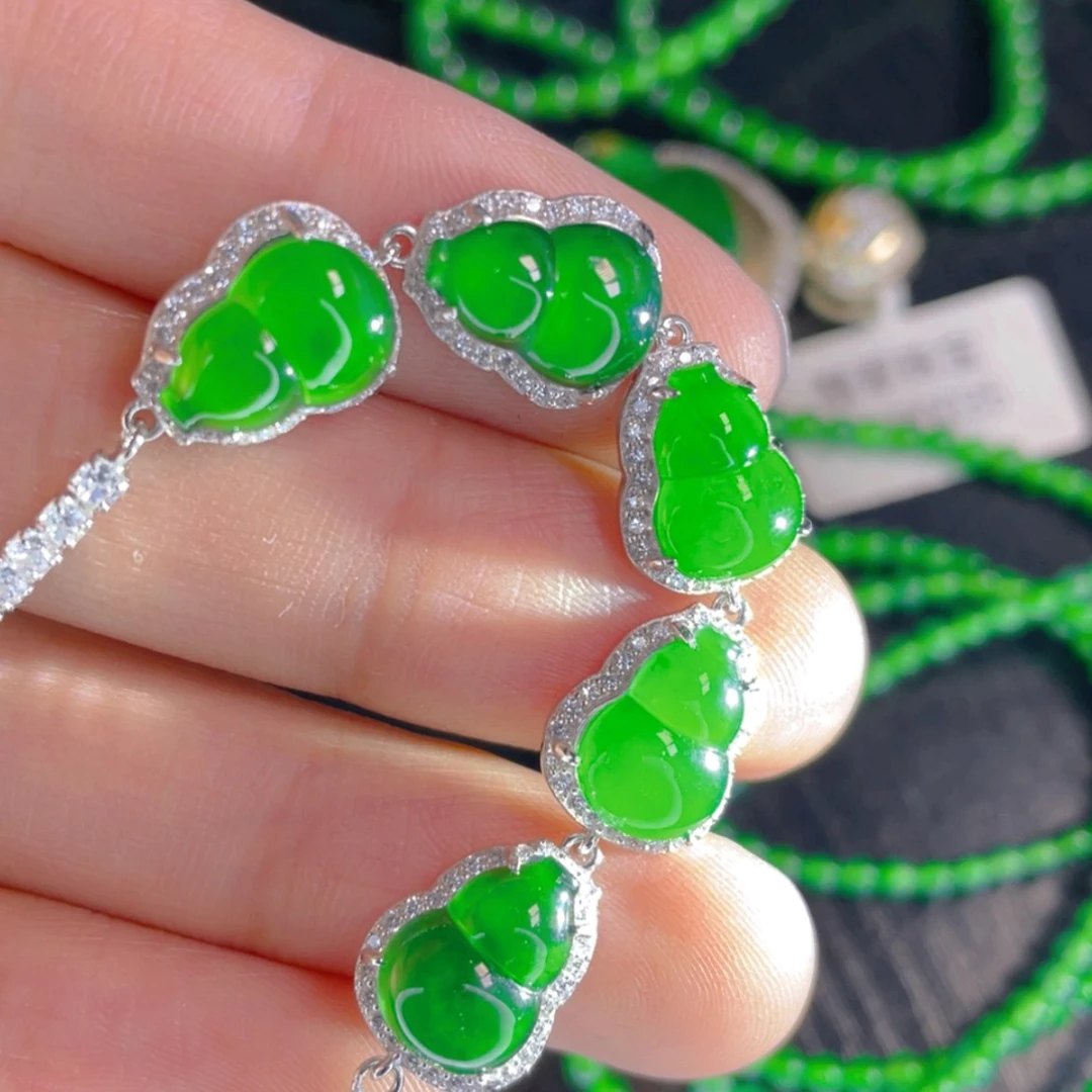 【闪购商品】翡翠颈饰银S925镶嵌