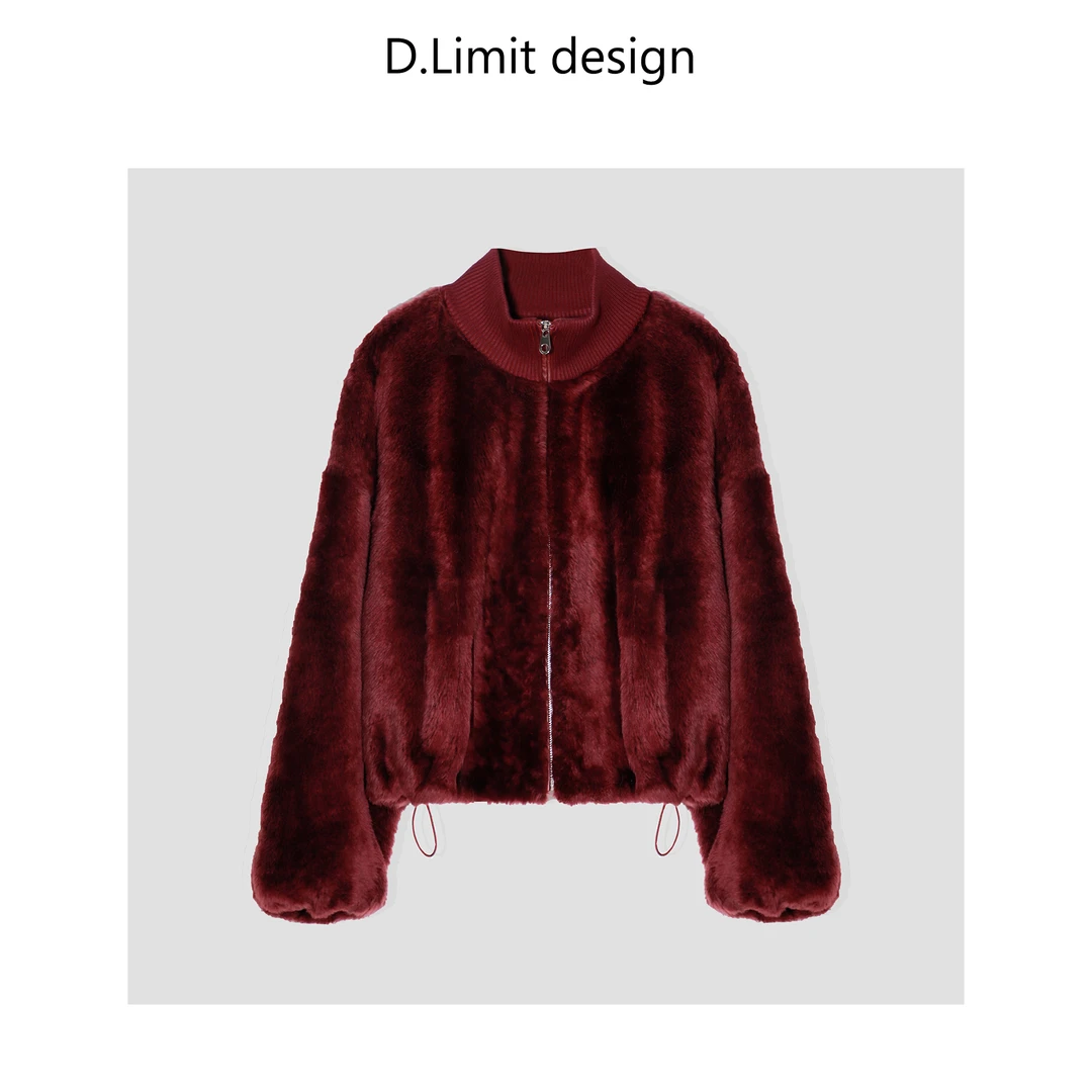 【D.Limit design】设计款立领短款外套DLMM1393