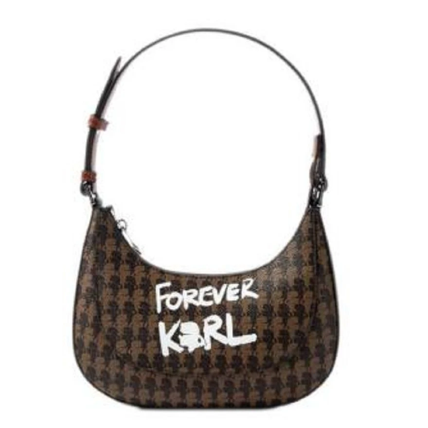 简约百搭白色字母腋下包DLLFY3041