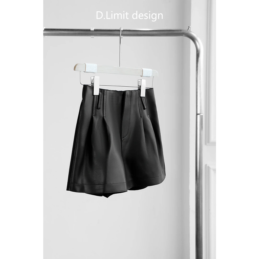【D.Limit design】休闲百搭皮短裤（7）