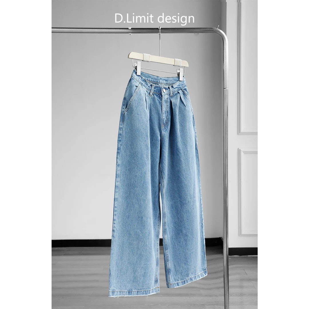 【D.Limit design】日系休闲宽松牛仔裤DLCK77