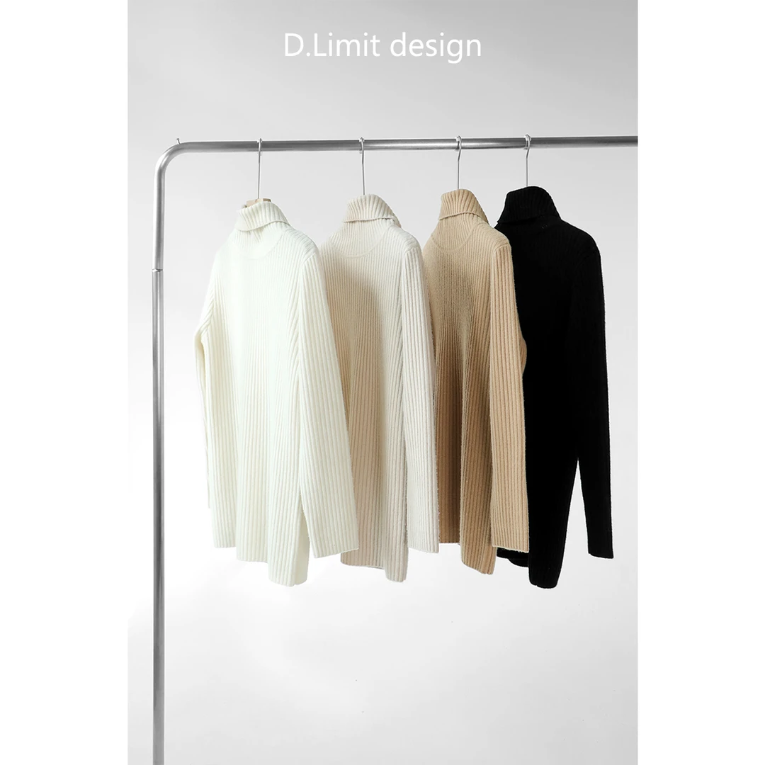 【D.Limit design】秋冬百搭舒适高领针织衫