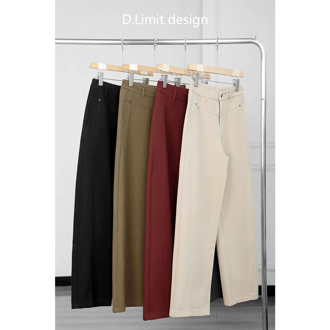 【D.Limit design】简约款式直筒休闲裤DLYK01