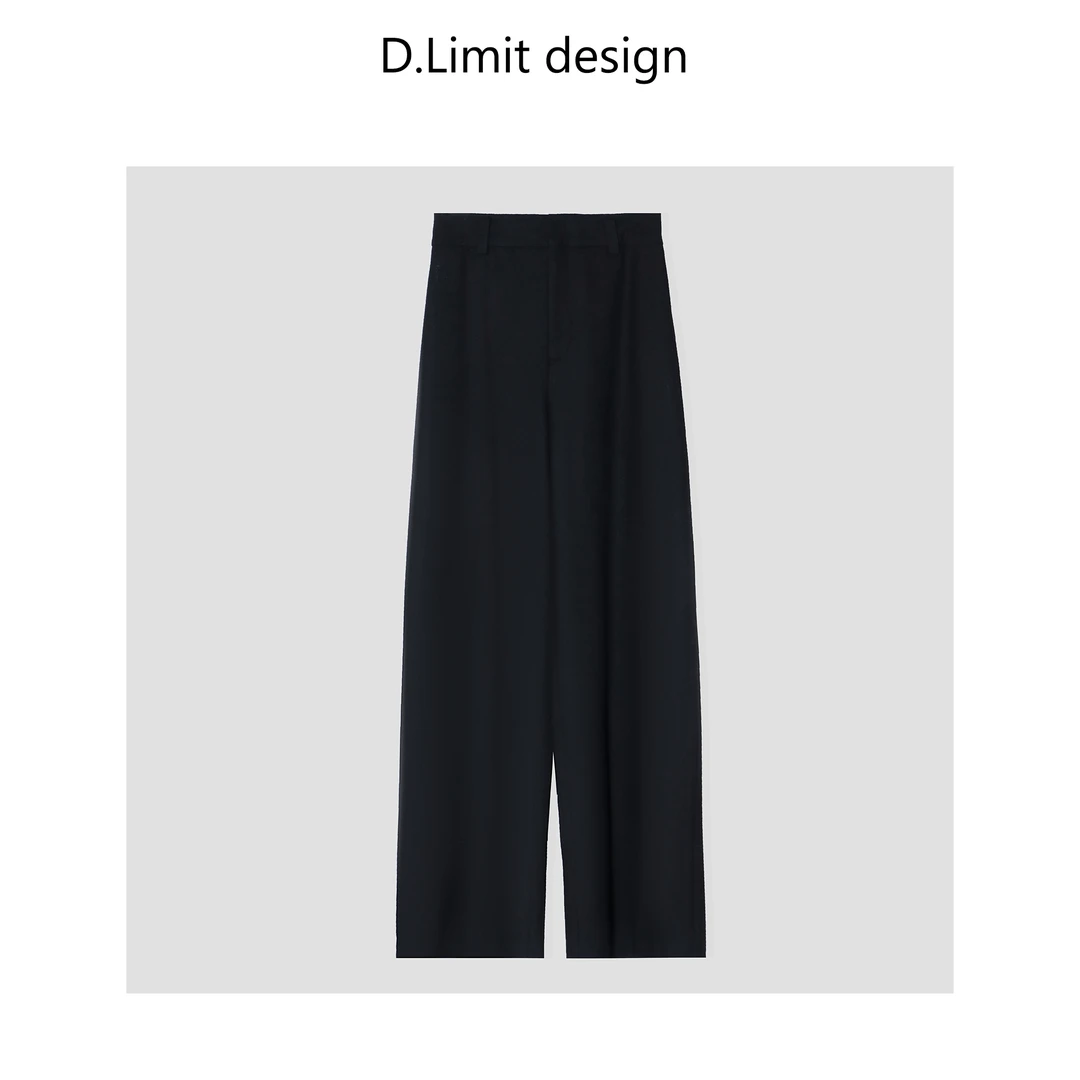 【D.Limit design】基础简约直筒休闲裤Q-DLZX48566