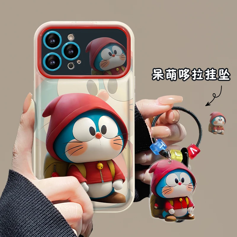 哆啦适用苹果/华为/vivo/oppo/翻盖iPhone15手机壳