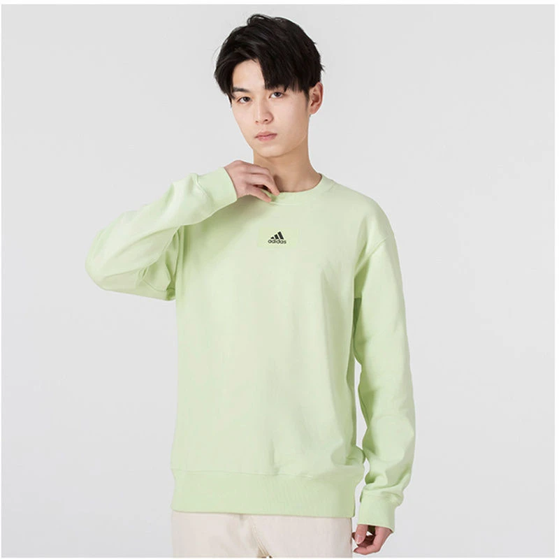 正品Adidas/阿迪达斯春季新款男装卫衣运动训练圆领套头衫HE4352