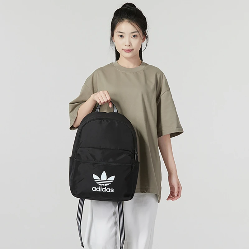 正品Adidas/阿迪达斯三叶草男女春新款运动休闲背包 IJ0761