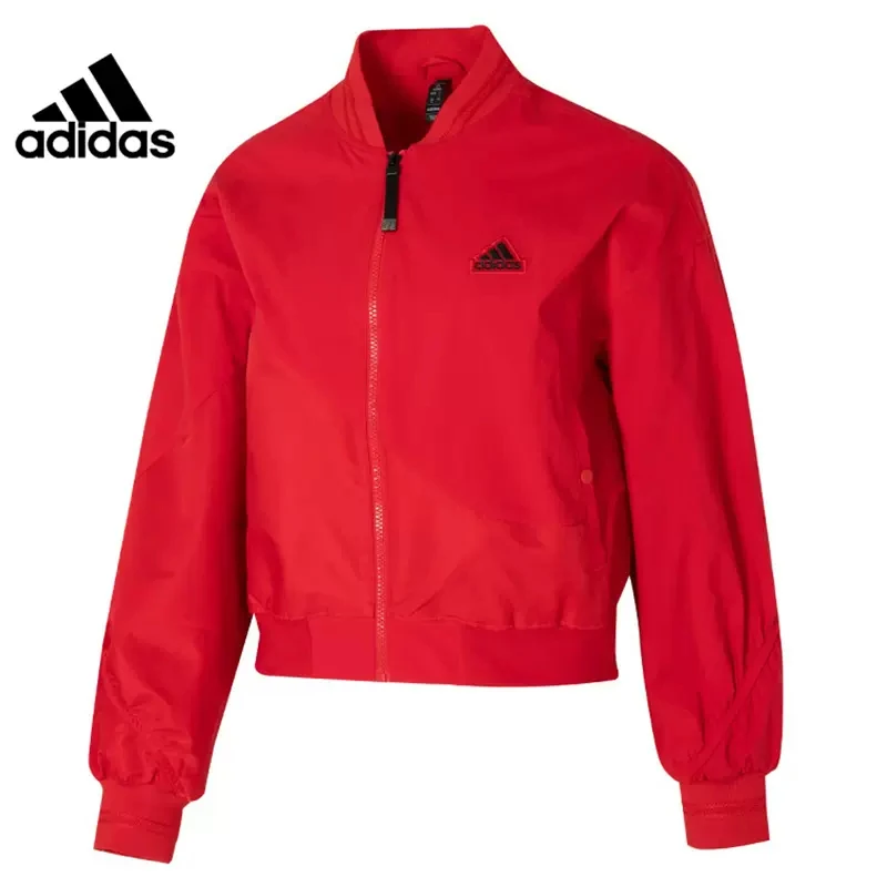 正品Adidas/阿迪达斯女子新年款CNY运动训练休闲夹克外套IM8873