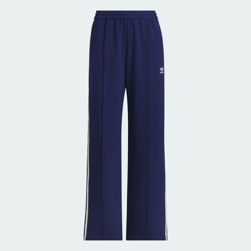 adidas阿迪达斯三叶草女子运动休闲长裤弹力裤子JX2805阔腿运动裤