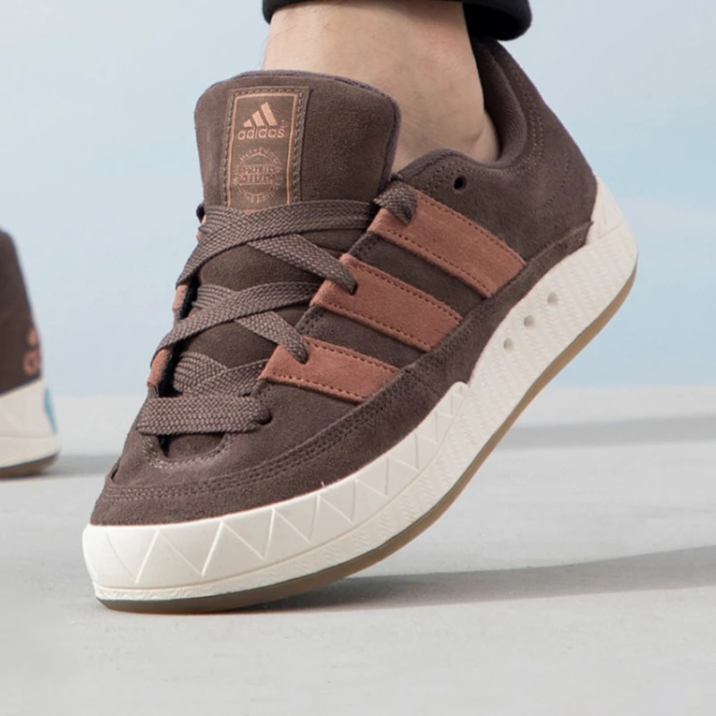 正品Adidas/阿迪达斯三叶草男女ADIMATIC低帮运动休闲鞋IE0532