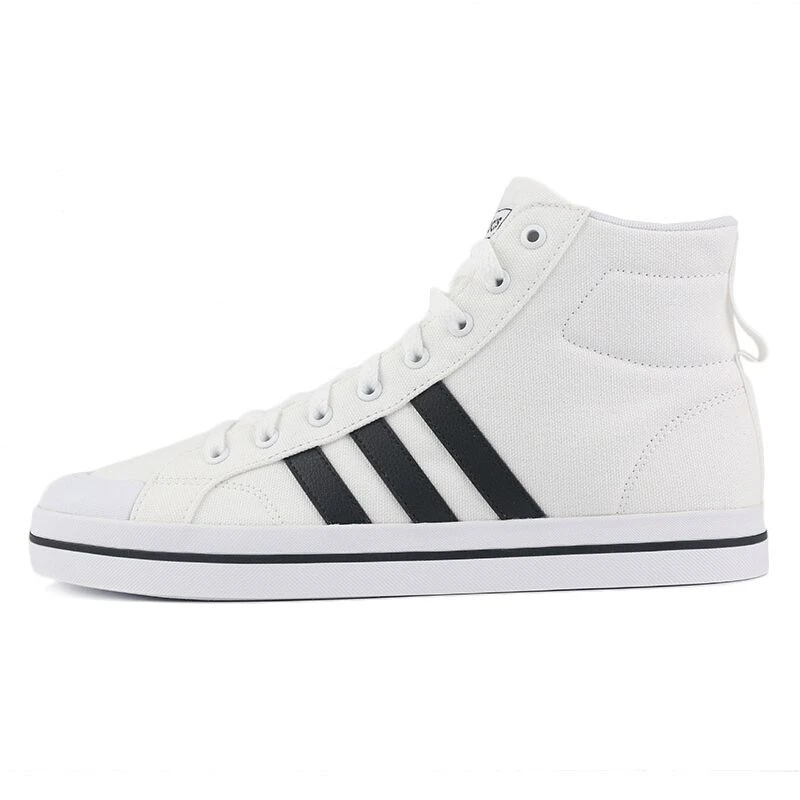 正品Adidas/阿迪达斯男款小白鞋高帮轻便耐磨运动休闲板鞋FX9063