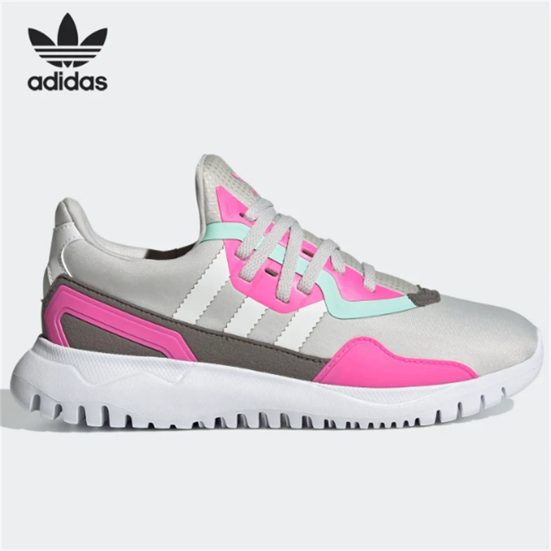 正品Adidas/阿迪达斯三叶草大童运动休闲透气运动跑步鞋FX5320