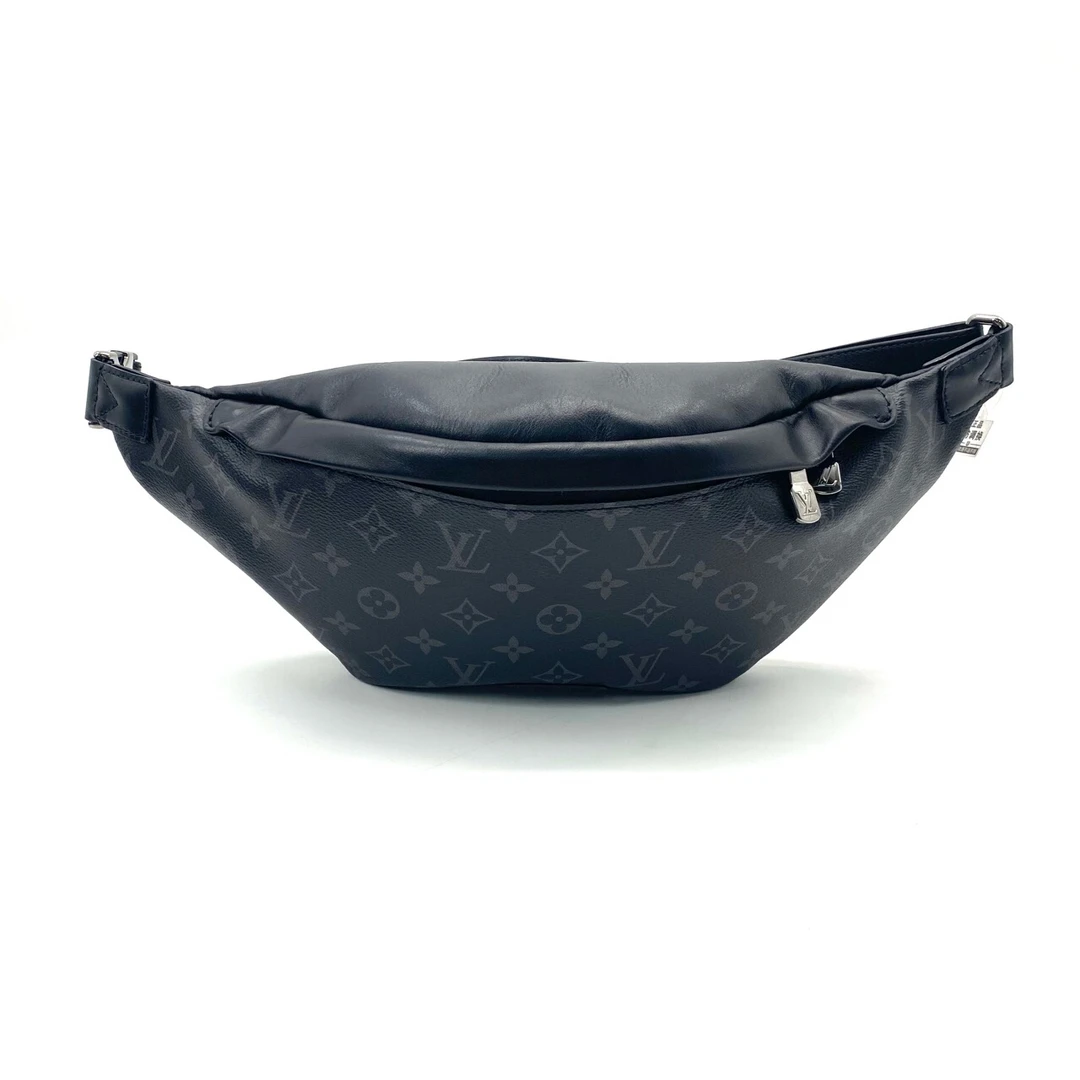 95新 LouisVuitton/路易威登 98新LV黑老花discover胸包尺寸47/20