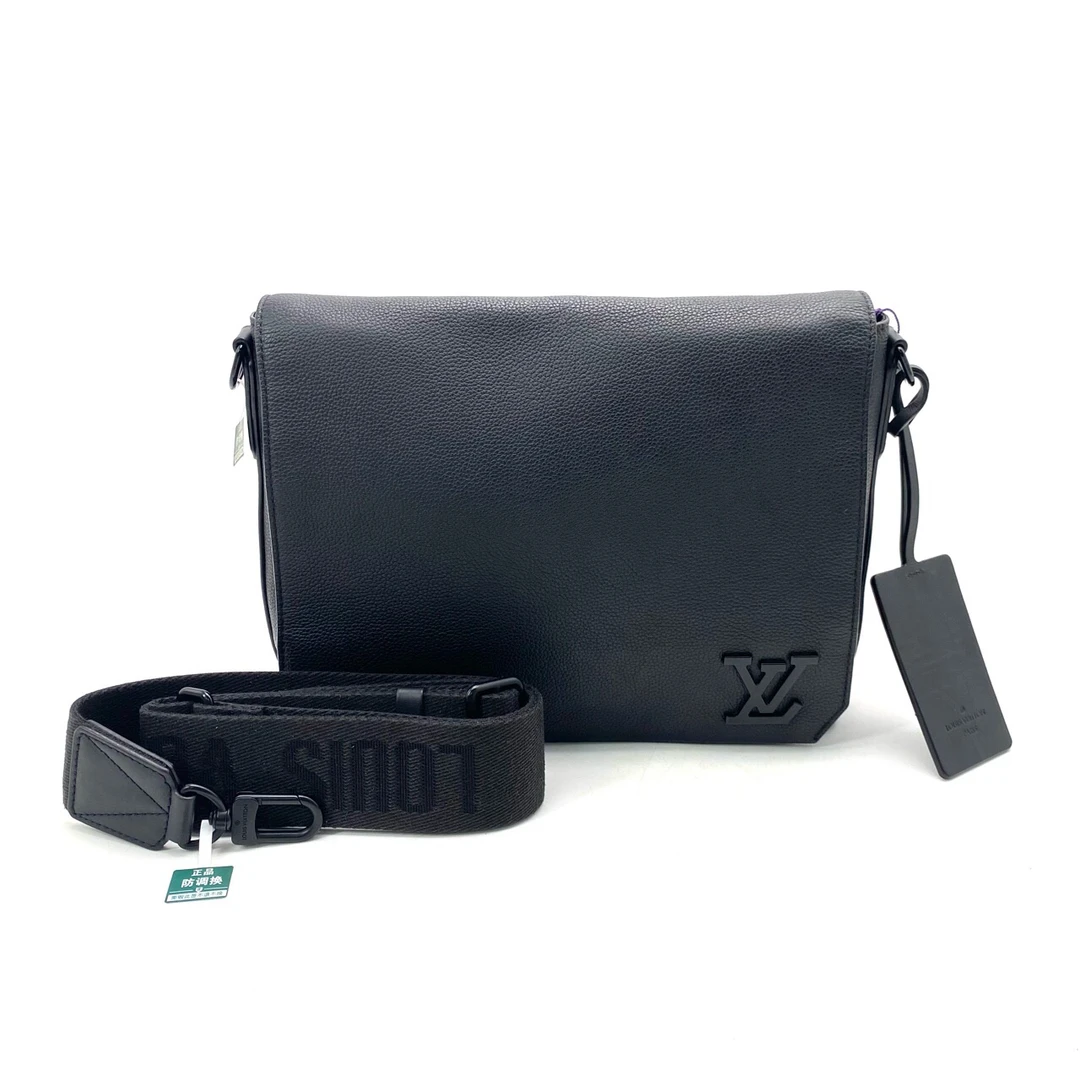 95新 LouisVuitton/路易威登 95新LV全皮takeoff邮差包尺寸28/24