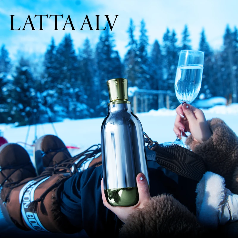 lattaalvor加冕一号双层保温保冷杯大容量水杯（仅杯体）