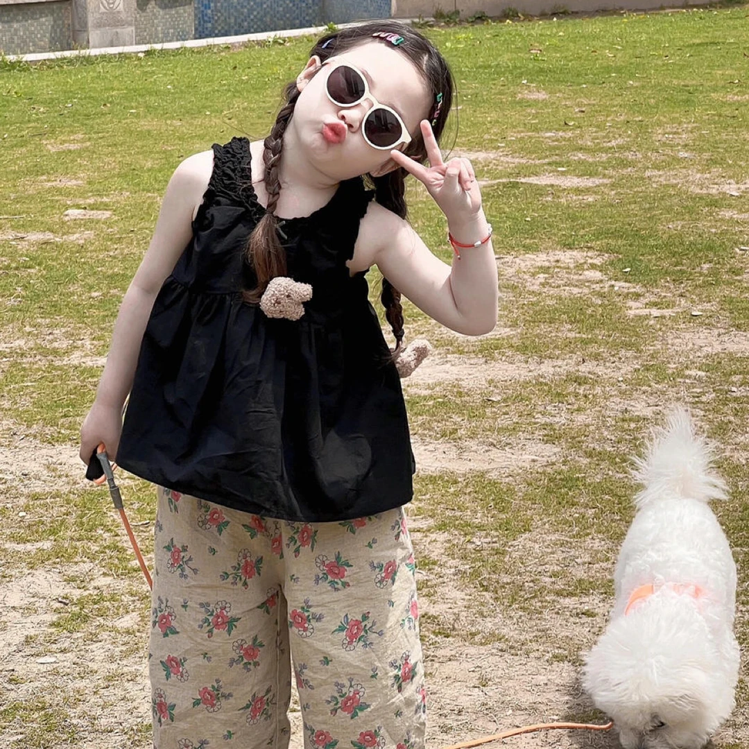 2024新款夏季 洋气童装 套装 裤子 裙子 短袖下单备注编码韩版