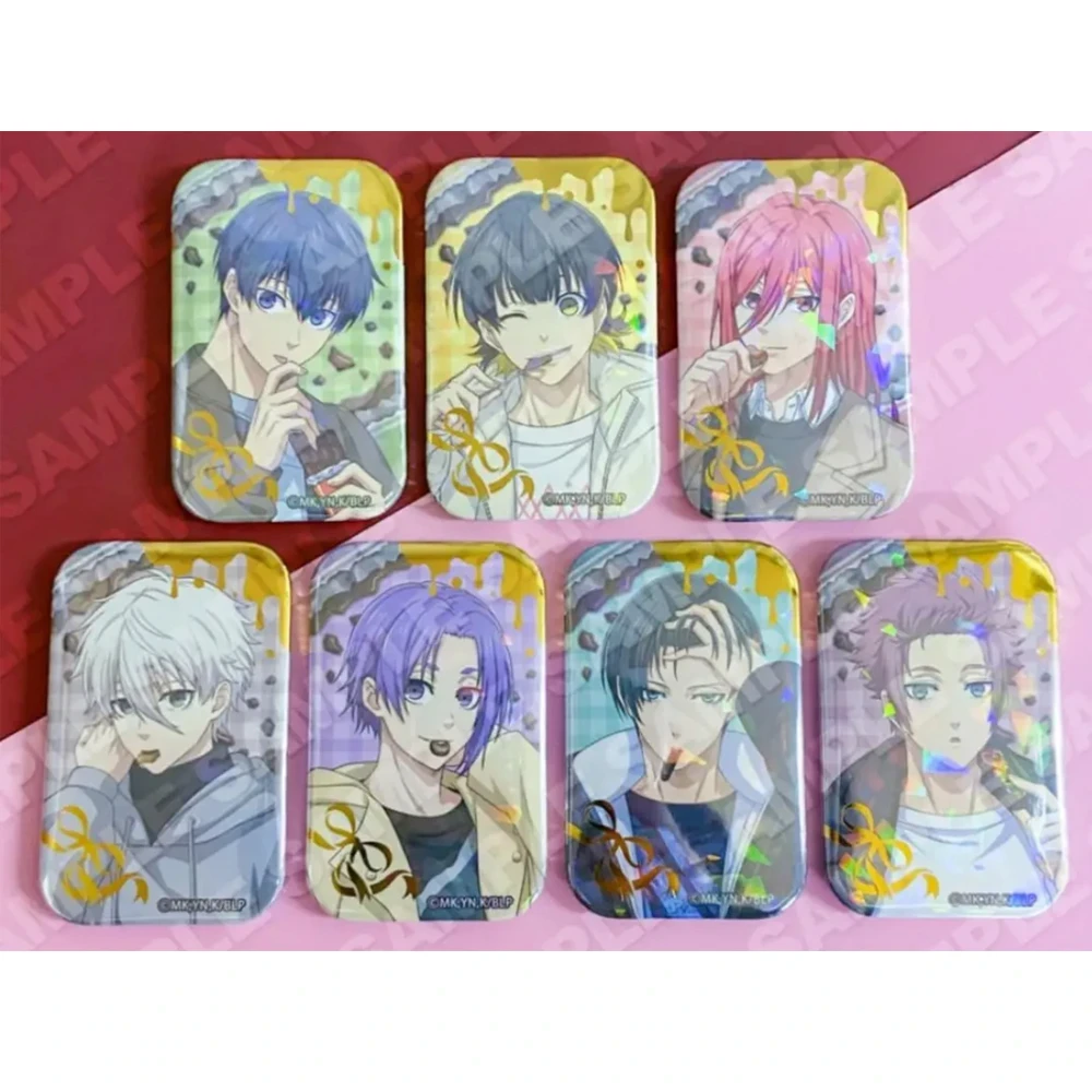 蓝色监狱 蓝锁 巧克力系列方吧唧徽章（盲盒直播间代拆）